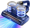 CFBF Staubsauger, 500 W, 5 m, Schwarz, Matratzensauger mit Saugleistung von 16 kPa, 7 nm, UV-C-Licht, Ultraschall und hoher Heizung