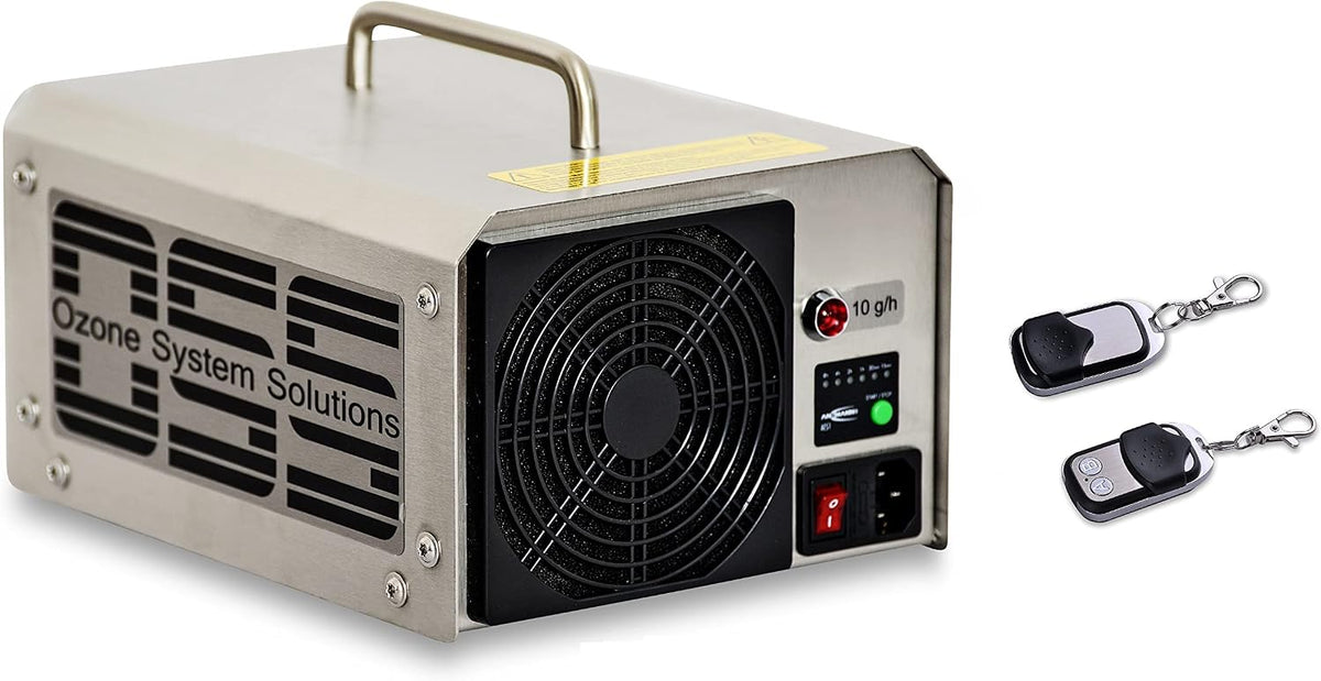 OSS Ozone System Solutions Dunstabzugshaube, Schwarz, Ten O³ Plus UV Ozongenerator
