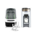 Baby Brezza Flaschenreiniger, Grau, Formula Pro Advanced & Bottle Washer Pro Bundle Set, Mischt Milchpulver & Wasser automatisch