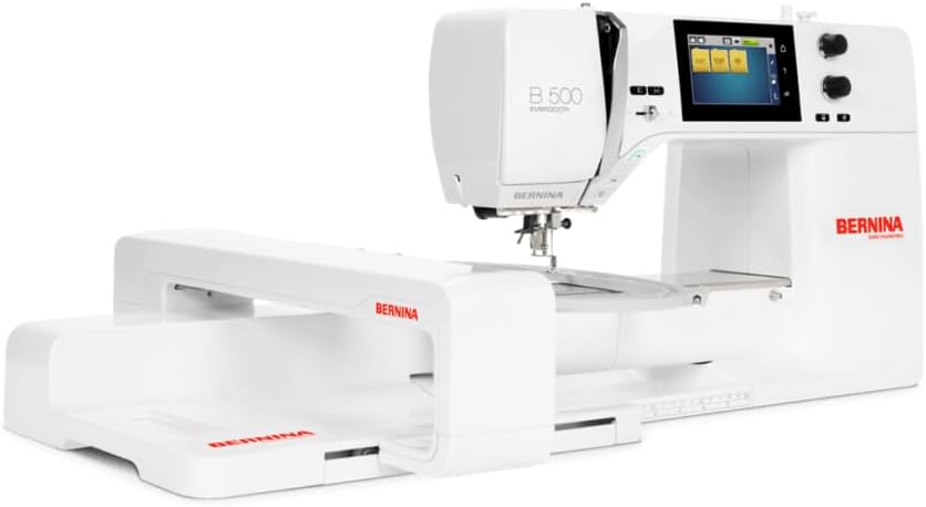 Bernina Stickmaschinen, Schwarz, Stickmaschine B500, 5 Jahre Garantie, präzise und stilvoll kreieren