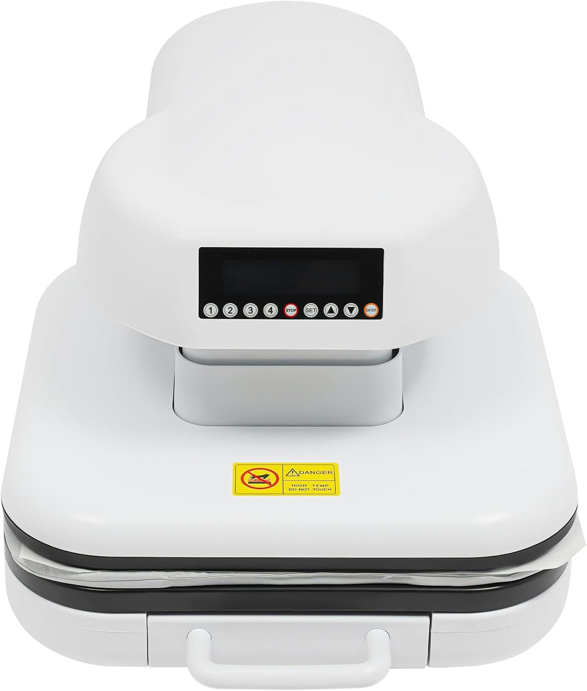 DAHAD Druckpressen, 1600 W, Grau, Automatische Hitzepresse für Personalisieren von Kleidung, Mauspads, Heizpresse