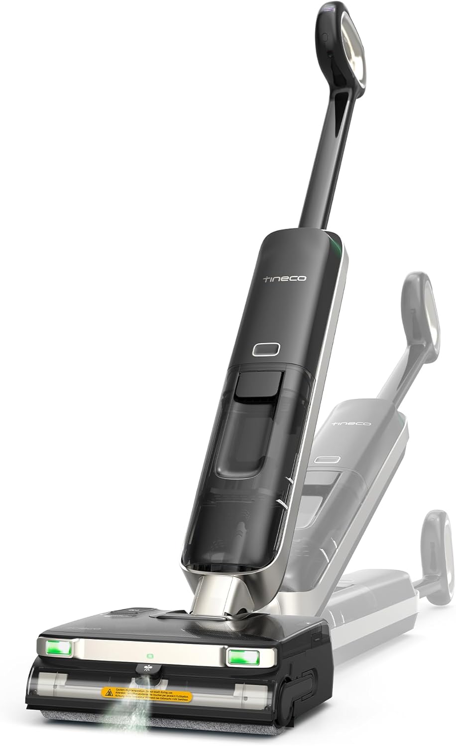 Tineco Nass-,Trockensauger für Werkstätten, Schwarz, Floor ONE S9 Master Nass-Trockensauger, ThermoBlast, StreakFree