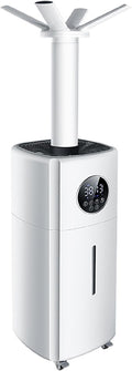 JOSBY Luftbefeuchter für ein Zimmer, 60 m, 21 l, Schwarz, Turm-Luftbefeuchter, 2000 ml/h Kaltnebel-Luftbefeuchter