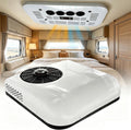 levigationlu Mobiles Klimagerät, 2200 W, 20 dB, 12 V, 24 V, Weiss, Wohnmobil Dachklimaanlage / mit Fernbedienung, Klimaanlage für Camper Van