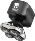 Skull Shaver Elektrorasierer, Schwarz, Pitbull Diamond Jet Kopf- & Gesichtshaartrockenrasierer für, Kabelloser Elektro-Kopfrasierer mit Turbo-Modus