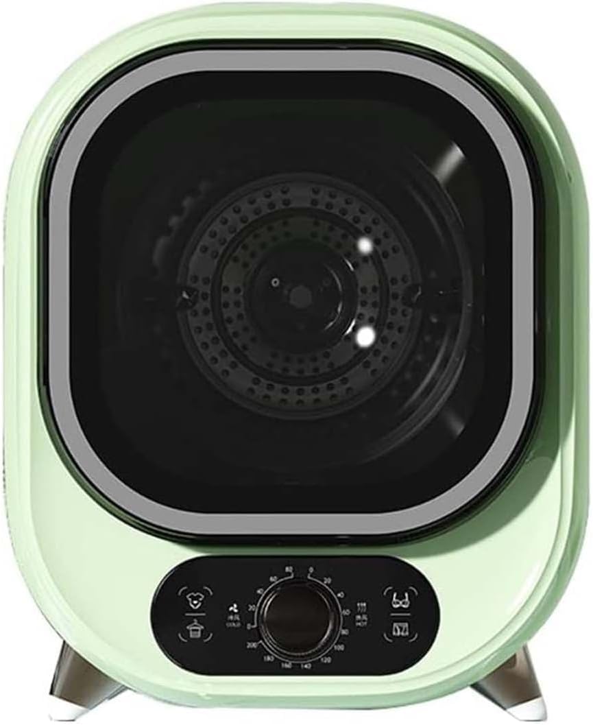 Wäschetrockner, 5 kg, Weiss, kompakte Kapazität mit Schleuderfunktion, energiesparendes, belüftetes Design für kleine Räume
