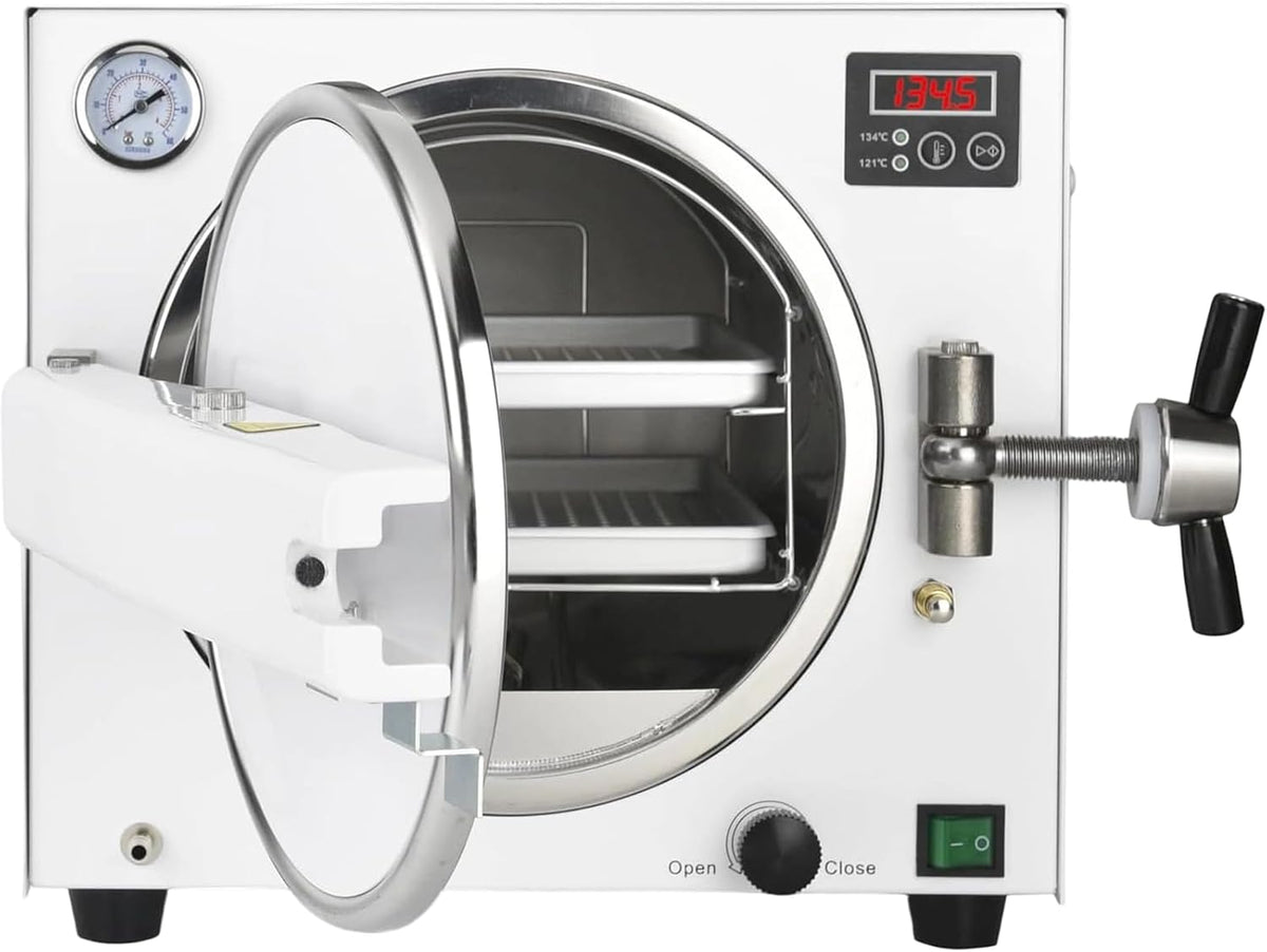 Xjymposium Autoklaven, 560 x 365 x 315 mm, 1100 W, 1100w, 18l, Edelstahl 304, Silber