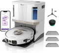 Shark Saugroboter, Weiss, PowerDetect 2-in-1-Saug- & Wischroboter, NeverTouch Pro 60 Tage, Selbst-Entleerung, Befüllung & -Reinigung