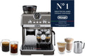 De'Longhi Kaffeemaschine, 15 Bar, Schwarz/Silber, Siebträgermaschine La Specialista Arte Evo Cold Brew EC9255T