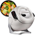 XEEAOFE Universalküchenmaschinen, 1000 W, 2000 W, 2000 W, 220 V, Grau, 6-Liter-Wok-Reis-Gebraten-Reis-Maschine Mit Automatischer