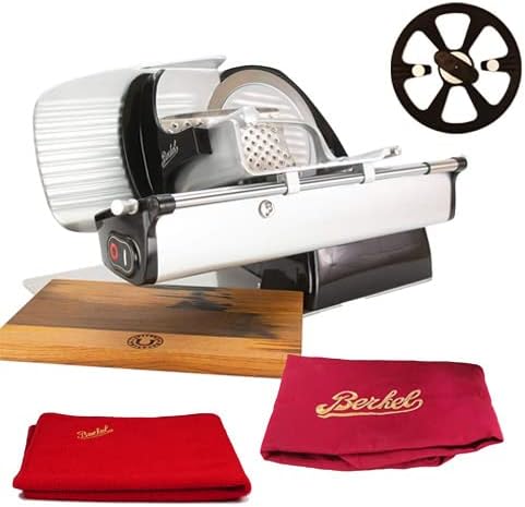 Berkel Allesschneider, Schwarz, Aufschnittmaschine Home Line 200 Plus in mit passender
