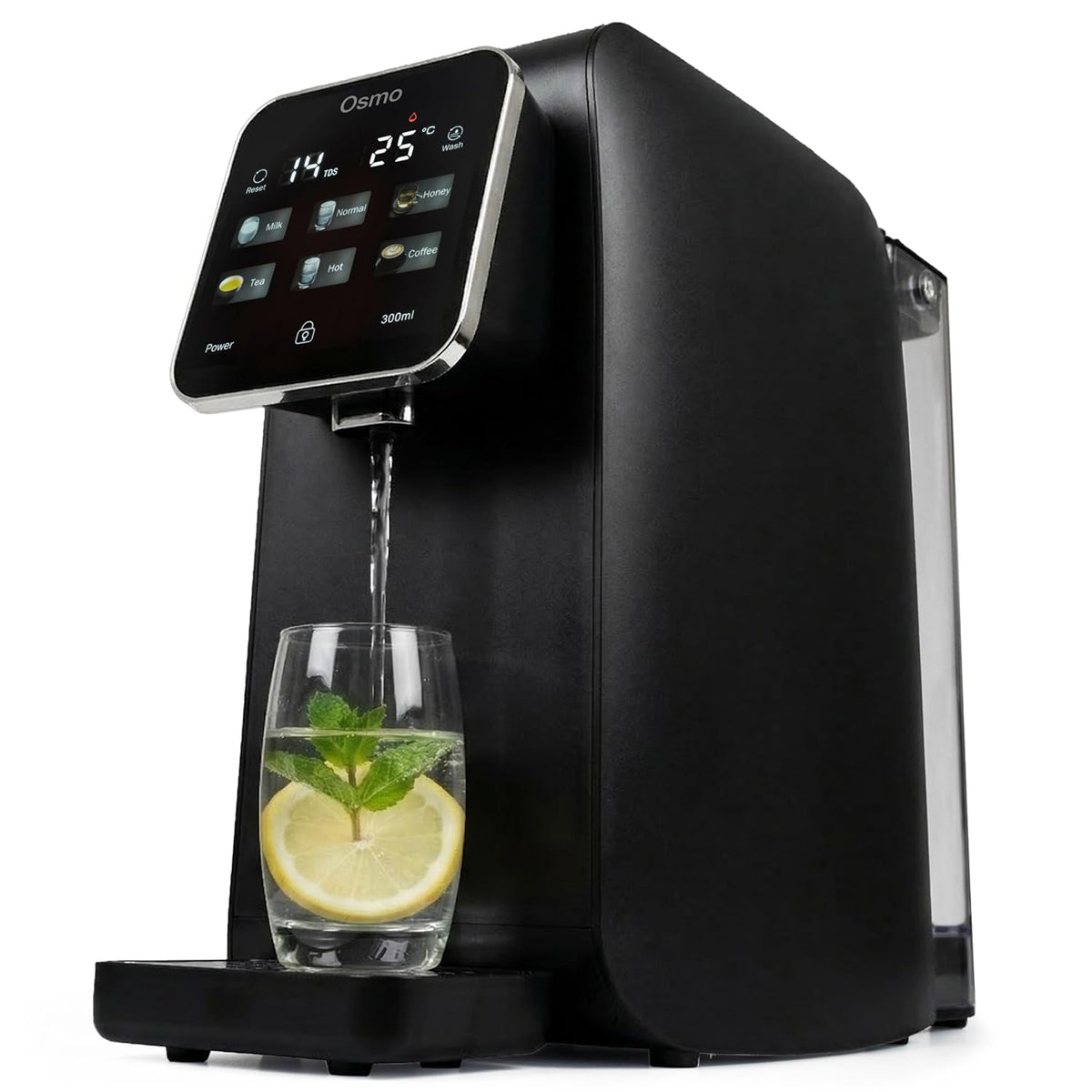 G21 Wasseraufbereiter, 3 L, Schwarz, Osmo Osmoseanlage