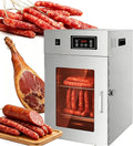 HajMyrdonyx Dörrautomaten, 7.5 kg, 800 W, Grau, Led-Bedienfeld Fleischtrockner Hausgebrauch, Gewerblichen Lebensmitteltrockner