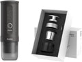 OutIn Kaffeemaschine, Schwarz/Silber, Nano Tragbare Elektrische Espressomaschine Nano Basket Plus