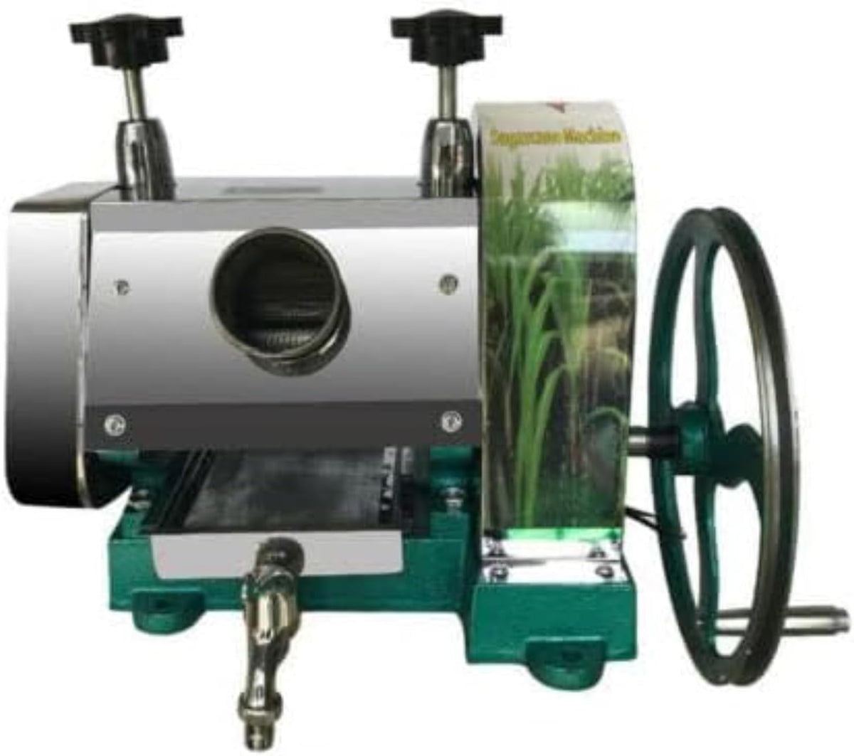Teigmischer Standmixer, 50 kg/h Zuckerrohr, 30 kg/h Ingwer, Schwarz, gewerblicher, gewerbliche manuelle Saftpresse