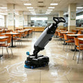 twostronking Schreibtisch, 1200 M, 500 W, 45 cm, Grau, 360° Scheuersaugmaschine, Putzmaschine, Gewerbliche Scheuersaugmaschine