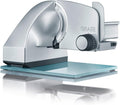 GRAEF. Schlitten, 170 mm, Silber, Allesschneider MASTER M80, glattes Edelstahlmesser Ø, neigbar bis 30°, Dauerfunktion