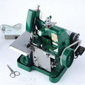 DHMYDPDZ Overlock-Nähmaschinen, Schwarz, Professionelle Overlock-Nähmaschine mit Vollmetallrahmen, Hochgeschwindigkeits-Overlockmaschine