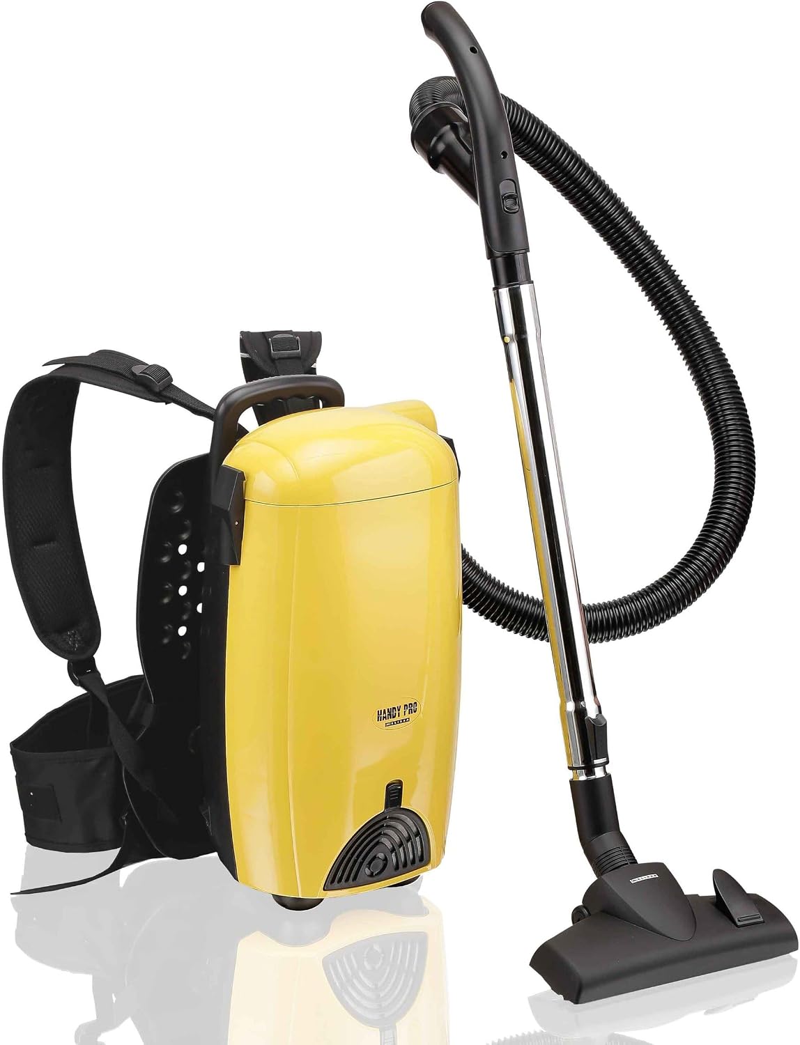 MELISSA Staubsauger, 899 Watt nominal, Schwarz, 16420275 Rucksack Rücken-Sauger-Wandsauger 899 Watt, mit Blas-Funktion