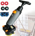 DPLXQPP Nass-,Trockensauger für Werkstätten, 250 W, 18 Kg, Grau, Kabellose Scheuersaugmaschine Mit 90, 120 Min.Laufzeit