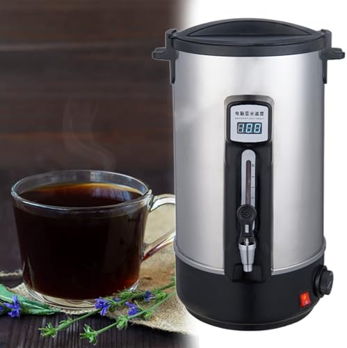 Kaffeemaschine, Silber, Smart-Home-Geräte, gewerbliche, elektrischer Spender aus Edelstahl, doppelwandige Isolierung für Catering-Veranstaltungen