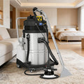 QianCruxtacy Waschmaschine, 1034 W, 20 L, 30 L, 40 L, Silber, Professionelle Tragbare Gewerbliche Teppichwaschmaschine