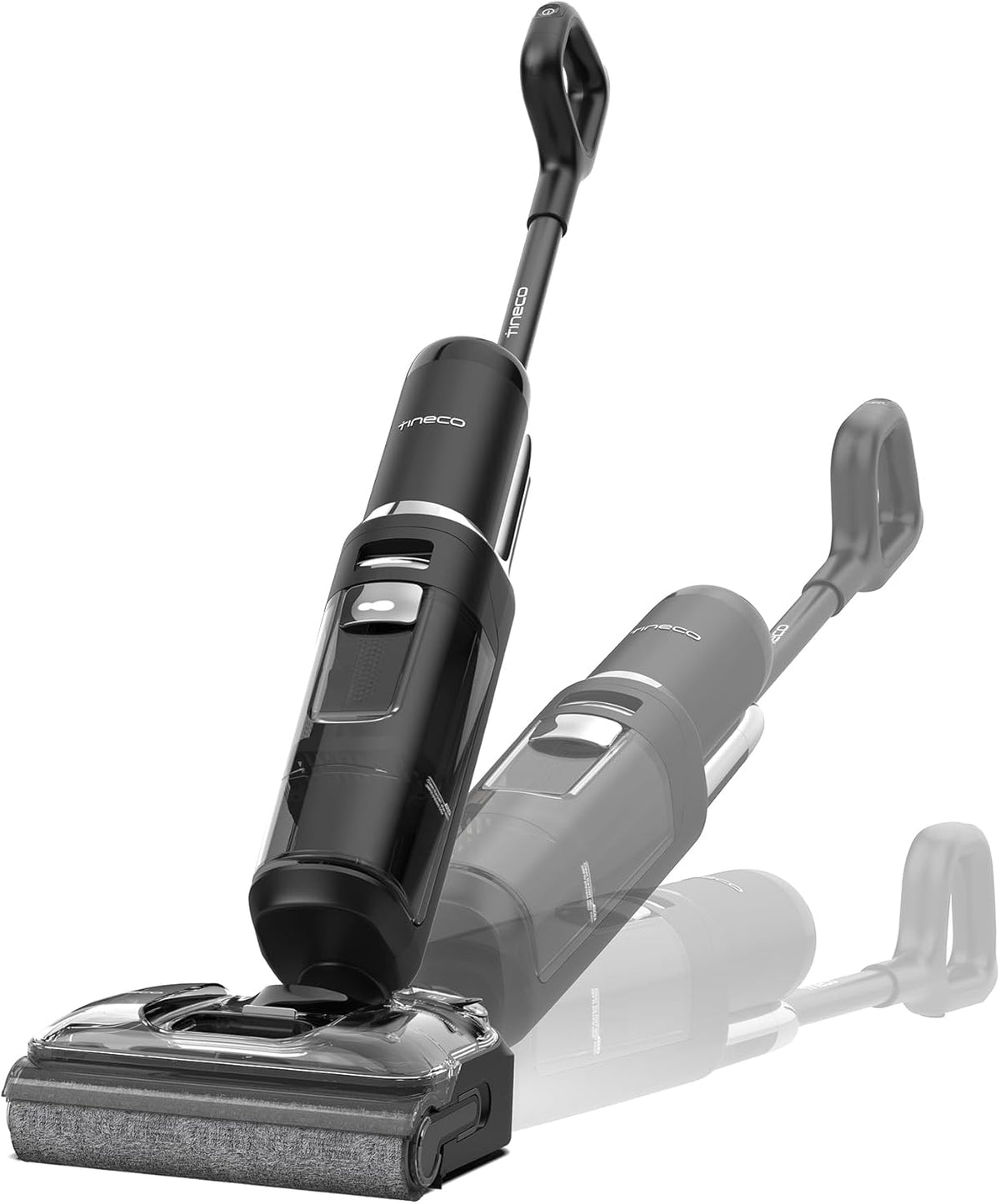 Tineco Nass-,Trockensauger für Werkstätten, Schwarz, Floor ONE S7 Stretch Ultra Nass-Trockensauger, DualBlock, FlashDry