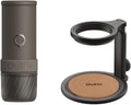 OutIn Kaffeemaschine, Schwarz/Silber, Mino Tragbare Elektrische Espressomaschine Abnehmbarer