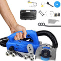 AityBuy Fugenreiniger, 220 V, Schwarz, 1200-W-Elektro-, 9000 U/Min Fugenentferner Mit Diamantklingen Und, Böden Und Duschfugen