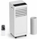 JIYINGHUI Mobiles Klimagerät, 1000 W, 2 L, Weiss, Klimaanlage Mobil 9000 BTU, 3 in 1 Kühlen Entfeuchten Ventilator