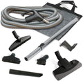 AX CENTRAL VAC Staubsauger, 12m, Schwarz, Reinigungskit ELEKTROCOMFORT Langer für einen, Kompatibel mit den Modellen Beam