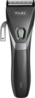 Wahl Elektrorasierer, 1,8 mm, Schwarz, Kuno, Professioneller Akku-Haarschneider, bis zu 100 Minuten Laufzeit, Akku-Haarschneider mit Taper-Hebel