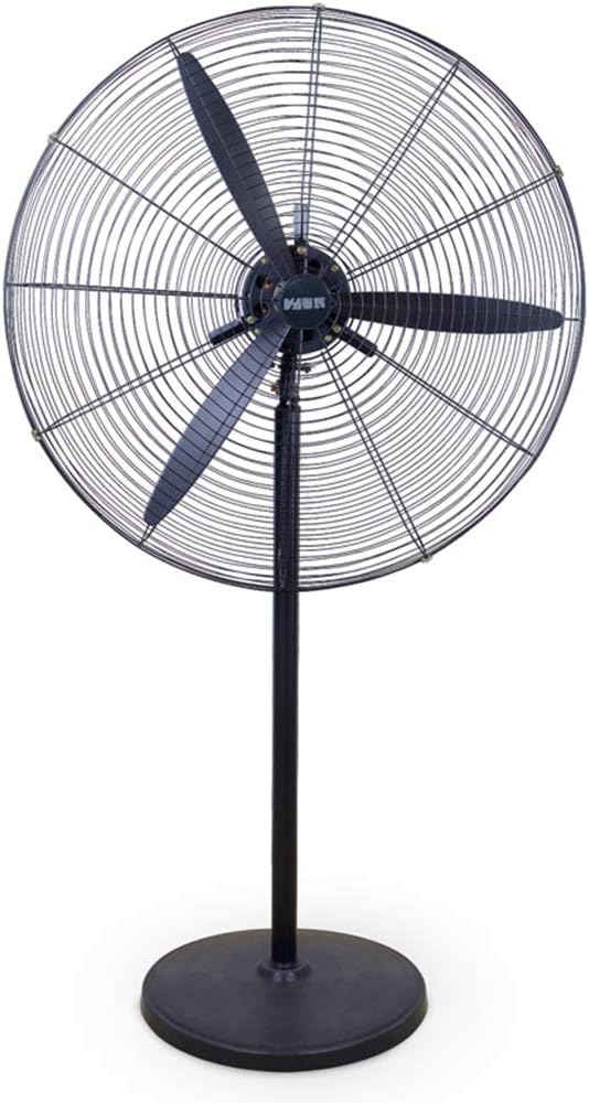 JKJZSALJ Standventilatoren, Weiss, Grosser Standventilator/Oszillierender Standventilator Mit 3, Geeignet Für Fabriken/Gewerbe/55