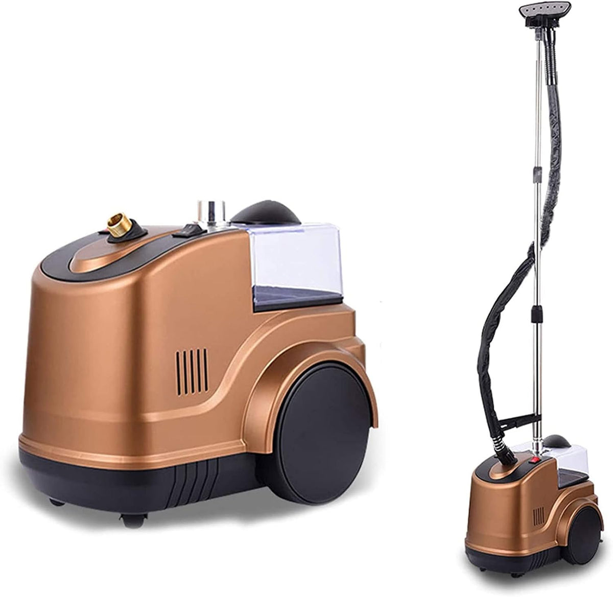 GLETSF Dampfglätter, 2000 W, Braun, Professioneller Vertikaler, Für Gewerbliche Und Private Zwecke-Brown
