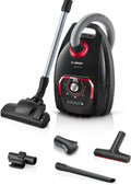 Bosch Staubsauger, 650 W, Schwarz, mit Beutel Serie 8 BGB75X650, für Allergiker, Hygiene-Filter, 10 Jahre Motorgarantie