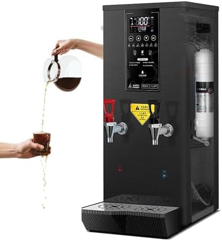 Sofortiger Heisswasserspender, 2500 W, Grau, kommerzielle automatische Heizung mit LED-Smart-Bedienfeld