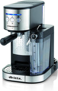 Ariete Kaffeemaschine, Silber, Bialetti Cremissima Espressomaschine One Size