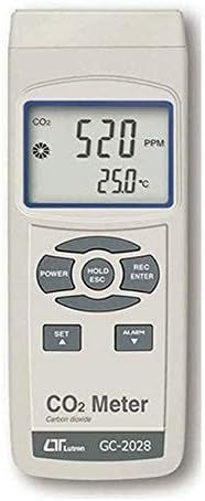 OCS.tec Lasermessgeräte & Zubehör, Schwarz, Kohlendioxid Messgerät CO2 Detektor Kohlenmonoxid Abgas CO6