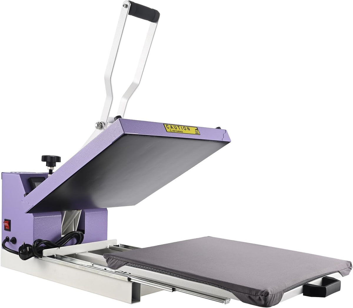 ColorSub Druckpressen, 38x 38 cm, Violett, Heisspresse Transferpresse, T-Shirts Sublimationsmaschine, Mulitifunktional Heat Press