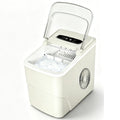 GENTERUN Eiswürfelmaschine, 222 * 313 * 320 mm, Grau, Vollautomatische Eismaschine, Kleine Eismaschine, Wählbare Eisgrössen