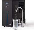 FRIZZLIFE Kühlschrank, Grau, CW5000 Untertisch Wasserkühler für Wasserfiltersysteme, Kalt- & zimmerwarmes Wasser