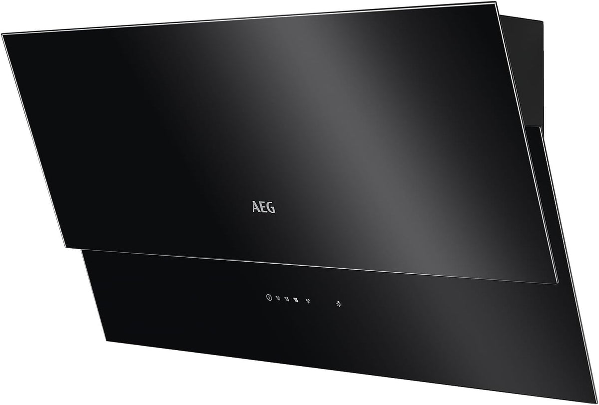 AEG Dunstabzugshaube, 80 cm, Schwarz, DVB5870B Kopffreihaube