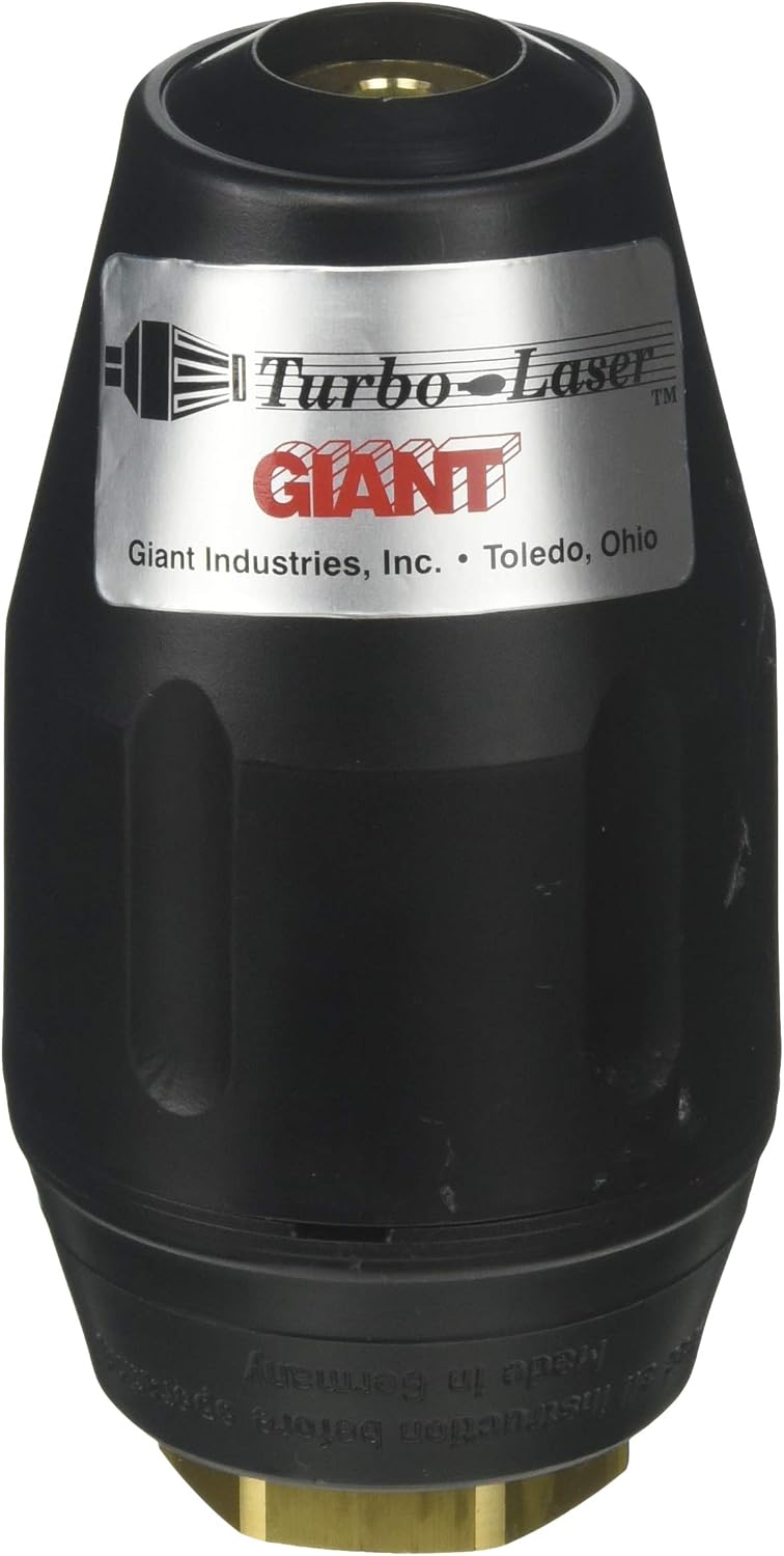 Giant Industries Hochdruckreiniger, Schwarz, Turbo-Laser- mit 5, 0 Grad drehbarer Düse, 6000 PSI
