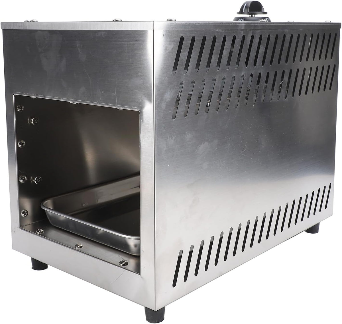 TOPINCN Elektrogrill, Ca.35,5 x 22,5 x 28 cm / 14 x 8,86 x 11,02 Zoll, 4000 W, Silber