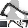 Brazyn Handmassagegeräte, Schwarz, Talon Percussion Massage Gun + Massage Cane + Gun Holder, Neck & Shoulder Relaxer